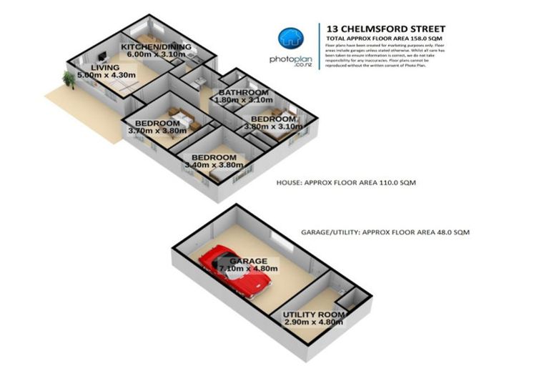 Photo of property in 13 Chelmsford Street, Silverdale, Hamilton, 3216