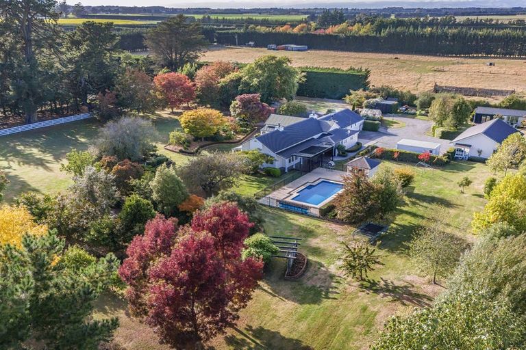 Photo of property in 1195 Hoskyns Road, Kirwee, Christchurch, 7671