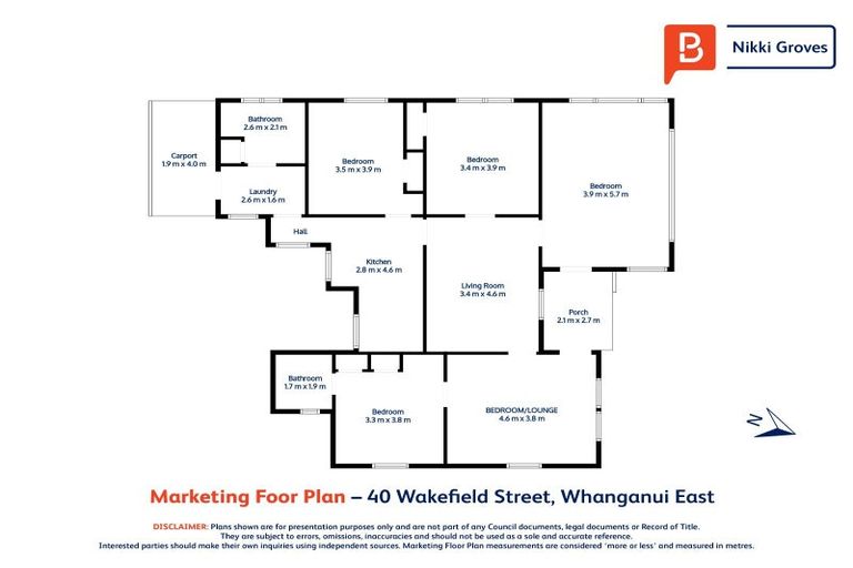 Photo of property in 40 Wakefield Street, Whanganui East, Whanganui, 4500