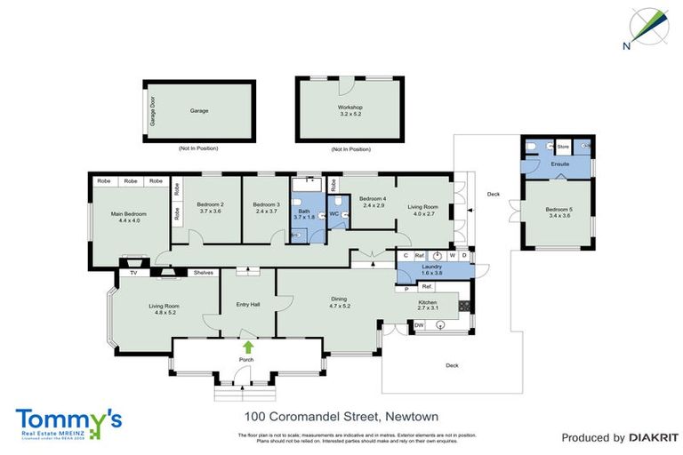 Photo of property in 100 Coromandel Street, Newtown, Wellington, 6021