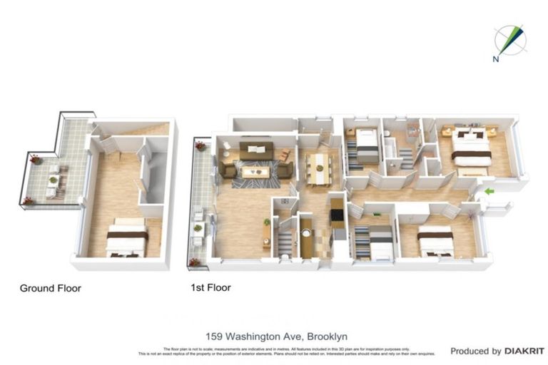 Photo of property in 159 Washington Avenue, Brooklyn, Wellington, 6021