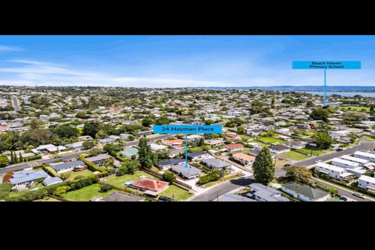 Photo of property in 24 Hayman Place, Beach Haven, Auckland, 0626