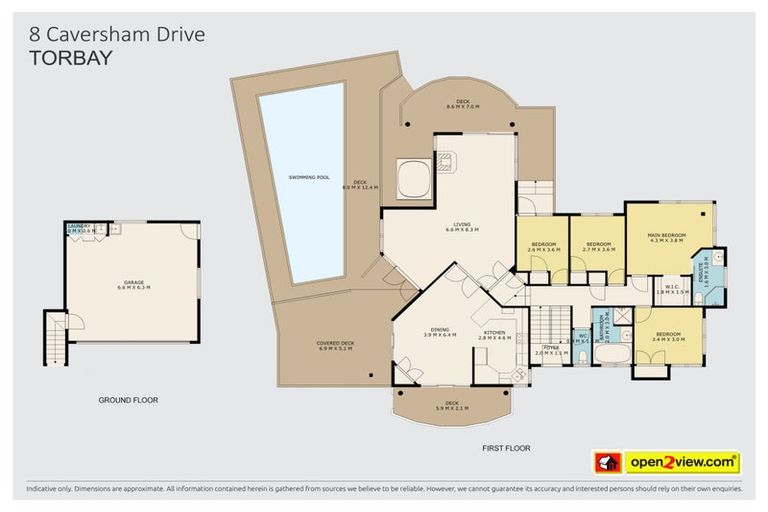 Photo of property in 8 Caversham Drive, Torbay, Auckland, 0630
