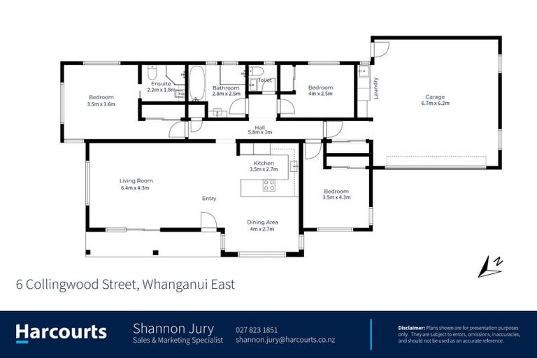 Photo of property in 6 Collingwood Street, Wanganui East, Wanganui, 4500