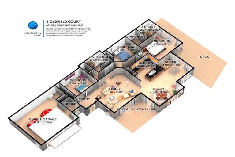 Photo of property in 5 Oldfield Court, Huntington, Hamilton, 3210