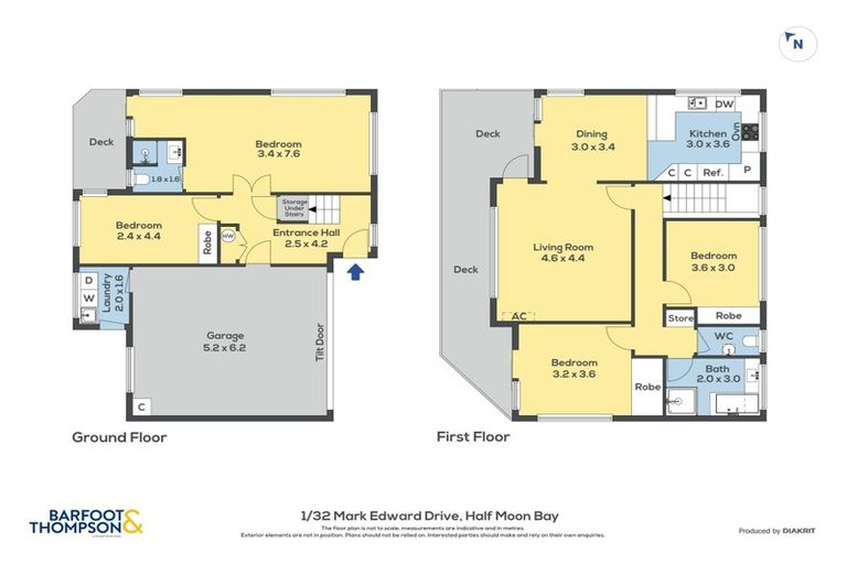 Photo of property in 1/32 Mark Edward Drive, Half Moon Bay, Auckland, 2012