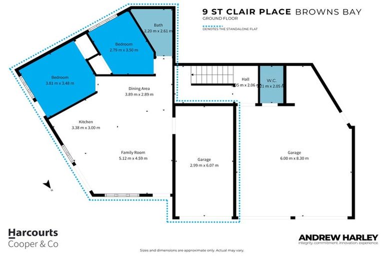 Photo of property in 9 St Clair Place, Browns Bay, Auckland, 0630