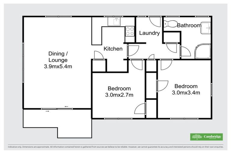 Photo of property in 36a Moore Street, Leamington, Cambridge, 3432