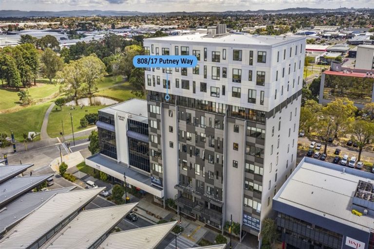 Photo of property in Twin Towers, 808/17 Putney Way, Manukau, Auckland, 2104