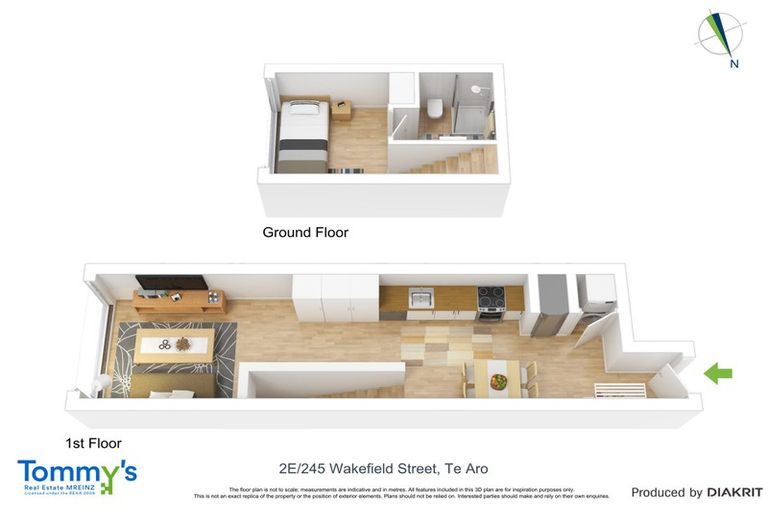 Photo of property in Monument Apartments, 2e/245 Wakefield Street, Te Aro, Wellington, 6011