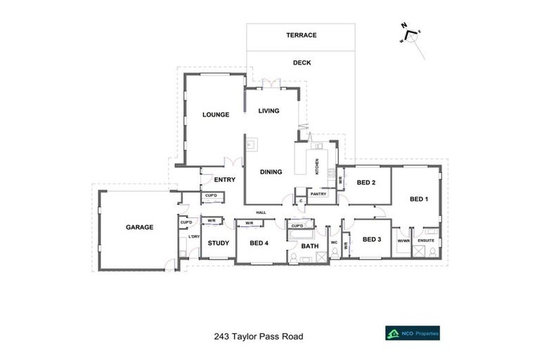 Photo of property in 243 Taylor Pass Road, Witherlea, Blenheim, 7201