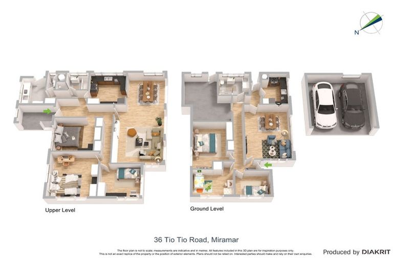 Photo of property in 36 Tio Tio Road, Miramar, Wellington, 6022