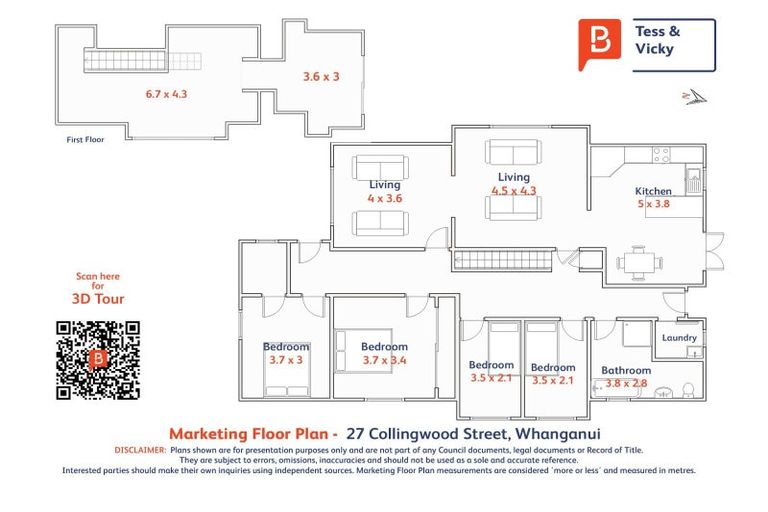 Photo of property in 27 Collingwood Street, Whanganui East, Whanganui, 4500