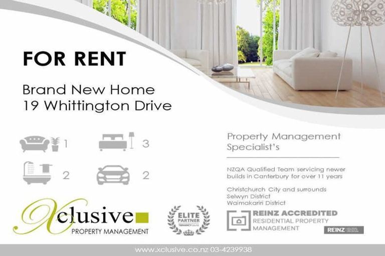 Photo of property in 19 Whittington Drive, Rolleston, 7615