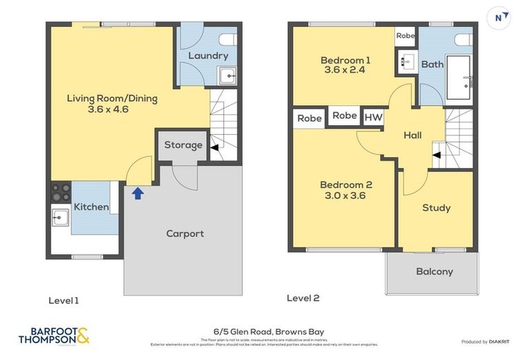 Photo of property in 6/5 Glen Road, Browns Bay, Auckland, 0630