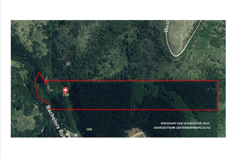Photo of property in 110 Bachelors Road, Little River, 7591