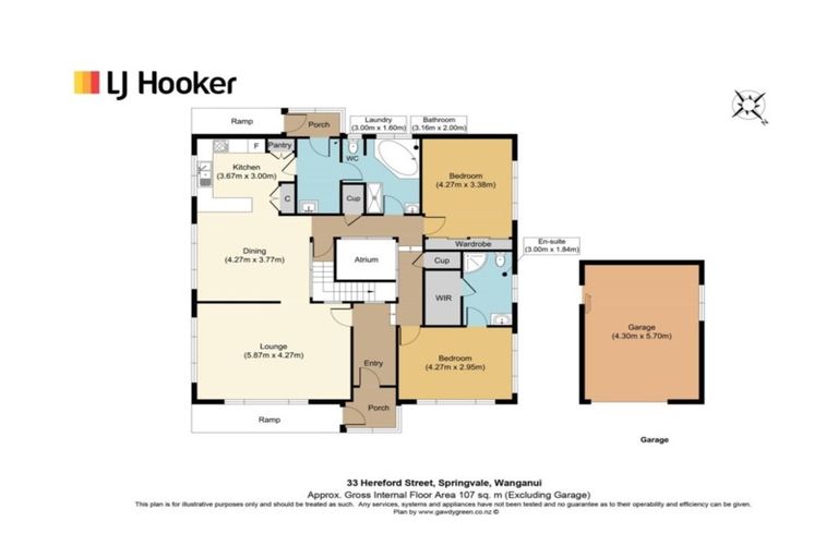 Photo of property in 33 Hereford Street, Springvale, Whanganui, 4501