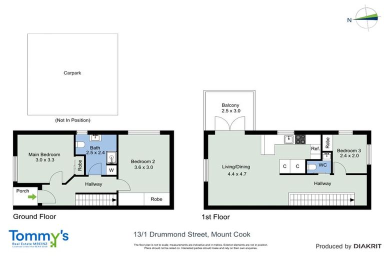 Photo of property in 6/1 Drummond Street, Mount Cook, Wellington, 6021