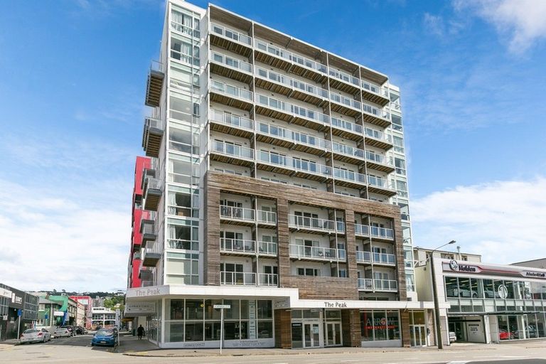 Photo of property in The Peak Apartments, 804/170 Taranaki Street, Te Aro, Wellington, 6011