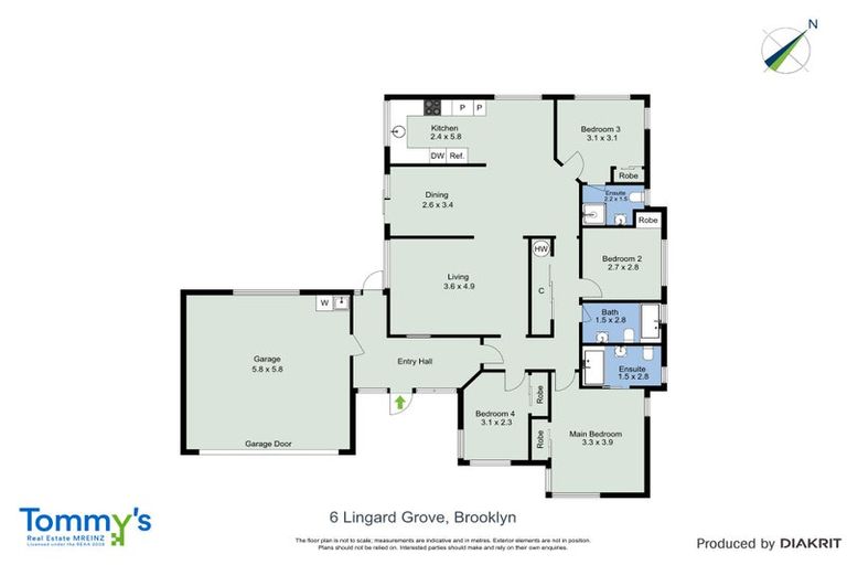 Photo of property in 6 Lingard Grove, Brooklyn, Wellington, 6021