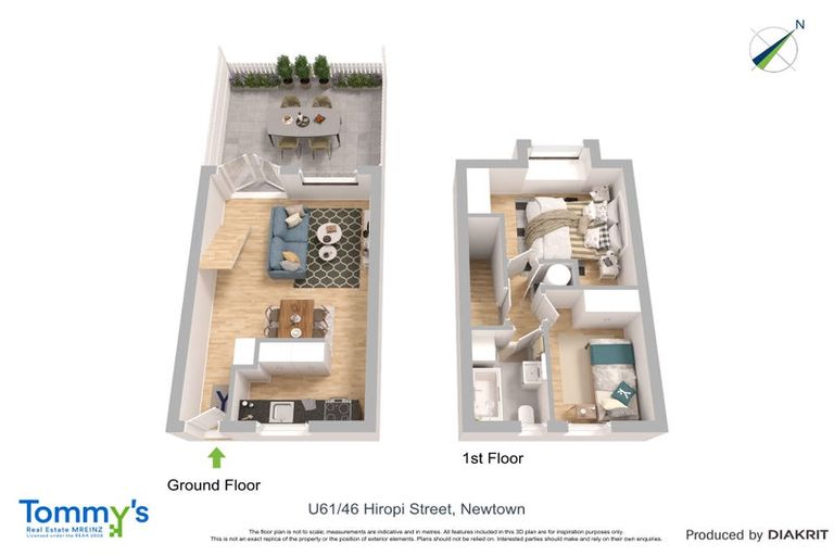 Photo of property in Hiropi St Village, 61/46 Hiropi Street, Newtown, Wellington, 6021