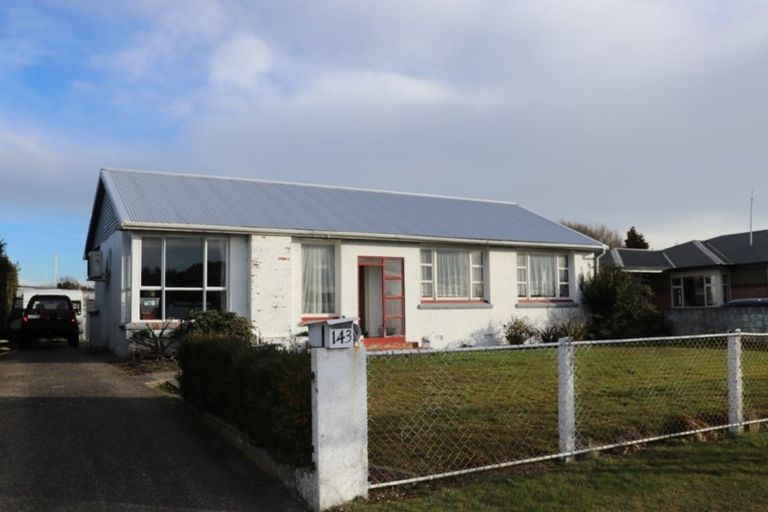 Photo of property in 143 Dome Street, Newfield, Invercargill, 9812