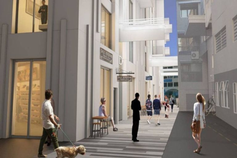 Photo of property in Dixonlane Apartments, 14/7 Feltex Lane, Te Aro, Wellington, 6011