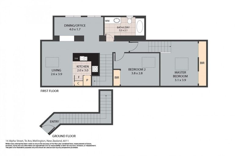 Photo of property in Courtenay Mews Apartments, 19/14 Alpha Street, Te Aro, Wellington, 6011