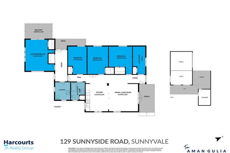 Photo of property in 129 Sunnyside Road, Sunnyvale, Auckland, 0612