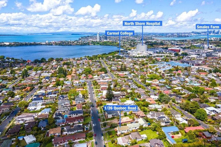 Photo of property in 1/26 Quebec Road, Milford, Auckland, 0620