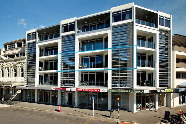 Photo of property in Oxleys Rock Apartments, 303/6 London Quay, Picton, 7220