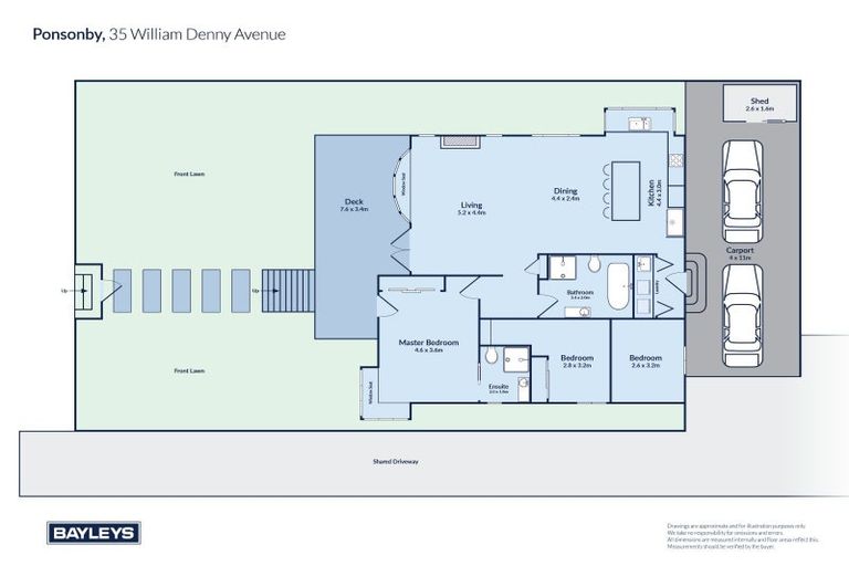 Photo of property in 35 William Denny Avenue, Westmere, Auckland, 1022