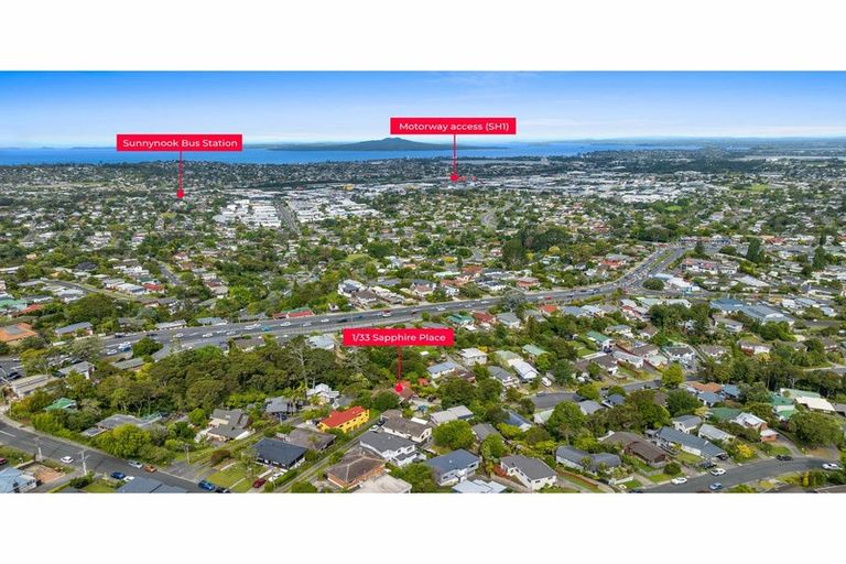 Photo of property in 1/33 Sapphire Place, Bayview, Auckland, 0629