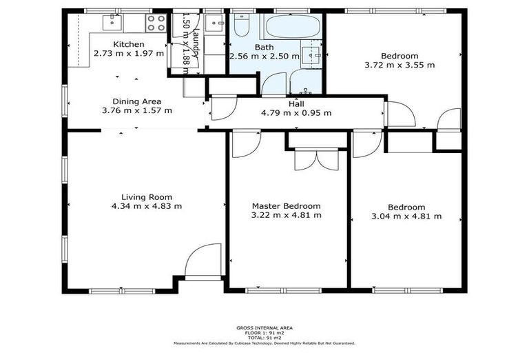 Photo of property in 2/23 Branksome Place, Parklands, Christchurch, 8083
