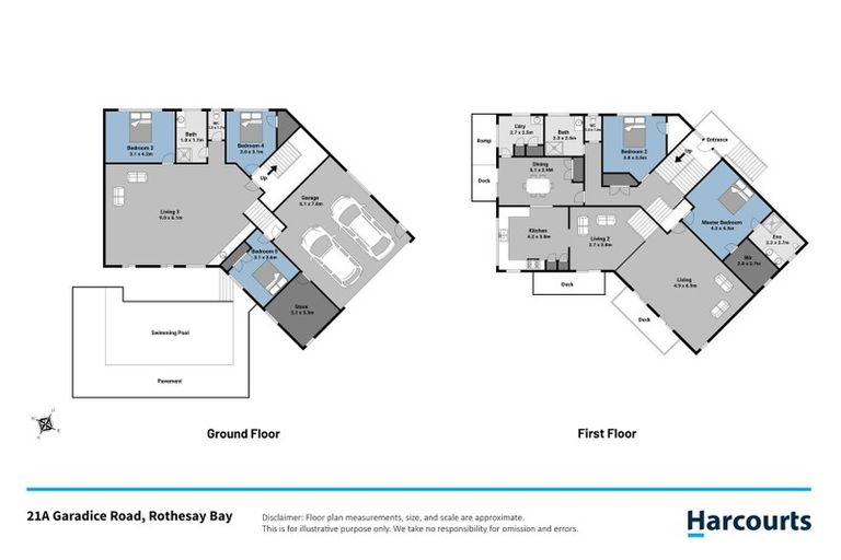 Photo of property in 21a Garadice Road, Rothesay Bay, Auckland, 0630