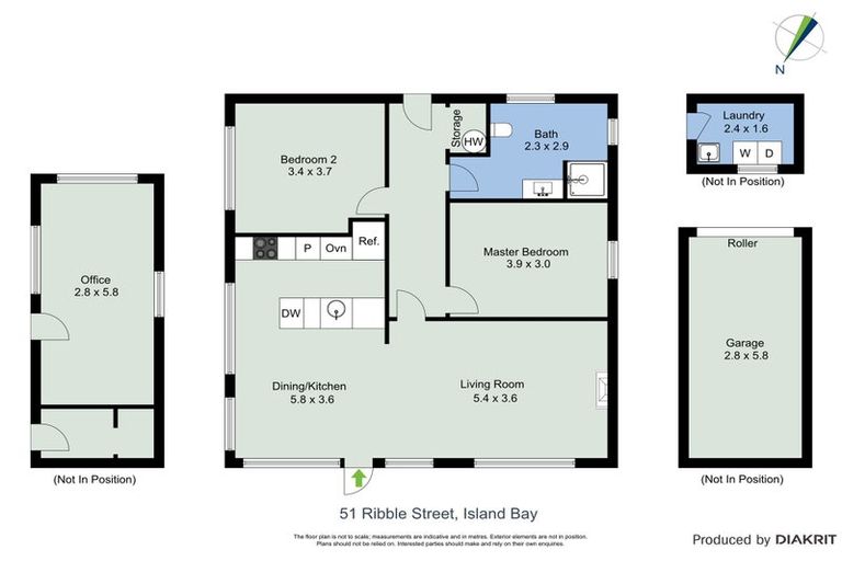 Photo of property in 51 Ribble Street, Island Bay, Wellington, 6023