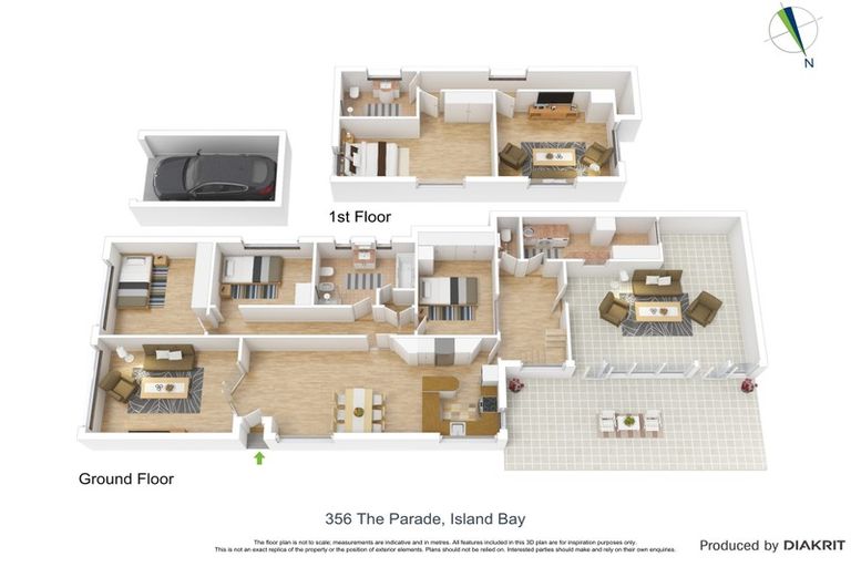 Photo of property in 356 The Parade, Island Bay, Wellington, 6023