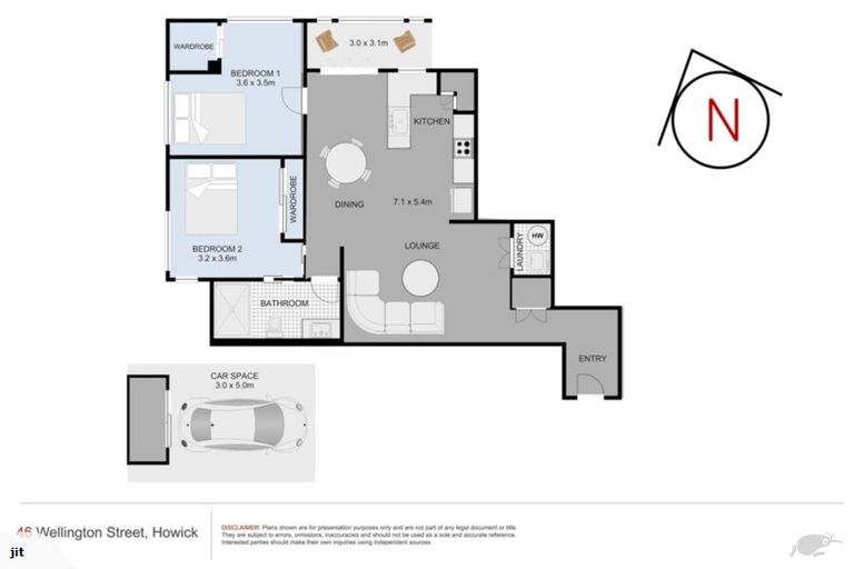 Photo of property in 46 Wellington Street, Nelson South, Nelson, 7010