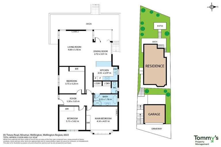 Photo of property in 85 Totara Road, Miramar, Wellington, 6022