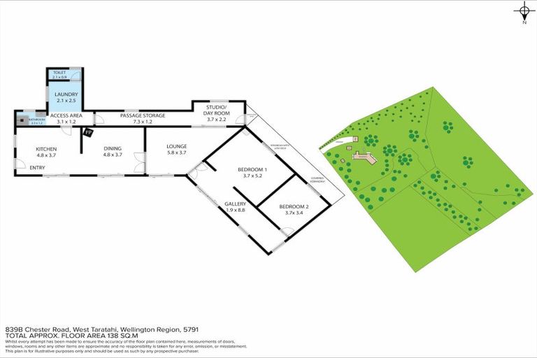 Photo of property in 839b Chester Road, West Taratahi, Carterton, 5791