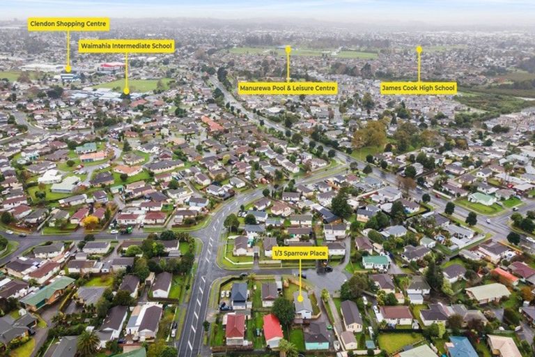 Photo of property in 1/3 Sparrow Place, Weymouth, Auckland, 2103
