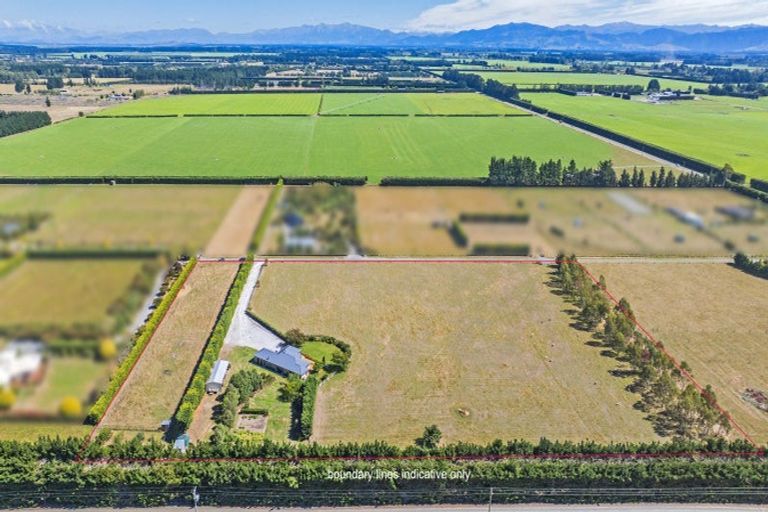 Photo of property in 1897 South Eyre Road, Eyrewell, Rangiora, 7476