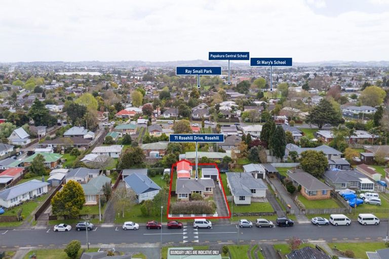 Photo of property in 71 Rosehill Drive, Rosehill, Papakura, 2113