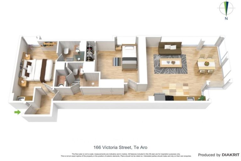 Photo of property in Vsp South, 803/166 Victoria Street, Te Aro, Wellington, 6011