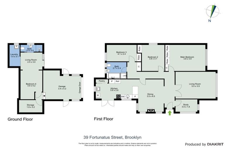 Photo of property in 39 Fortunatus Street, Brooklyn, Wellington, 6021