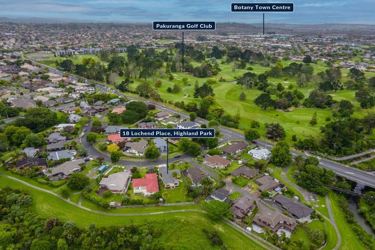 Photo of property in 18 Lochend Place, Highland Park, Auckland, 2010