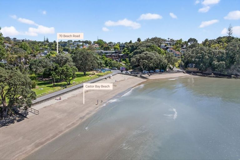 Photo of property in 70a Beach Road, Castor Bay, Auckland, 0620