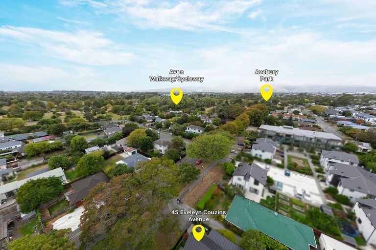 Photo of property in 45 Eveleyn Couzins Avenue, Richmond, Christchurch, 8013
