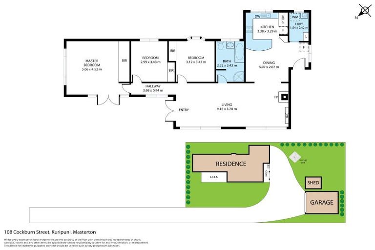 Photo of property in 108 Cockburn Street, Kuripuni, Masterton, 5810