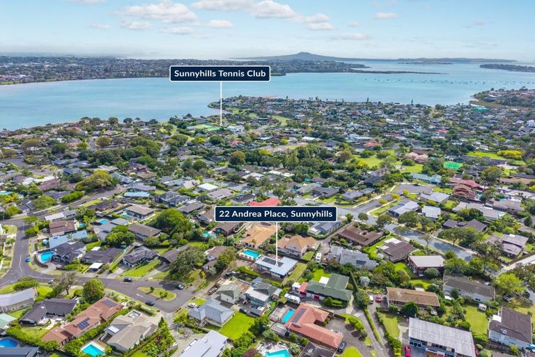 Photo of property in 22 Andrea Place, Sunnyhills, Auckland, 2010